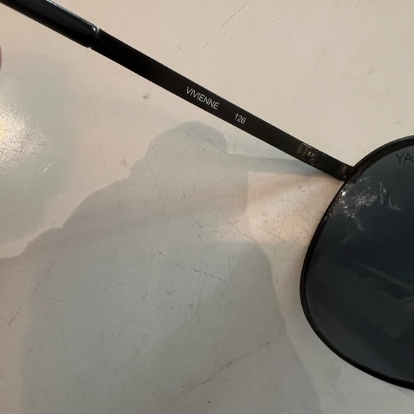 Quay Australia Black Aviator Sunglasses main image 6
